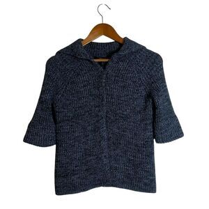 BCBGMaxarzia grey knit wool blend cardigan‎